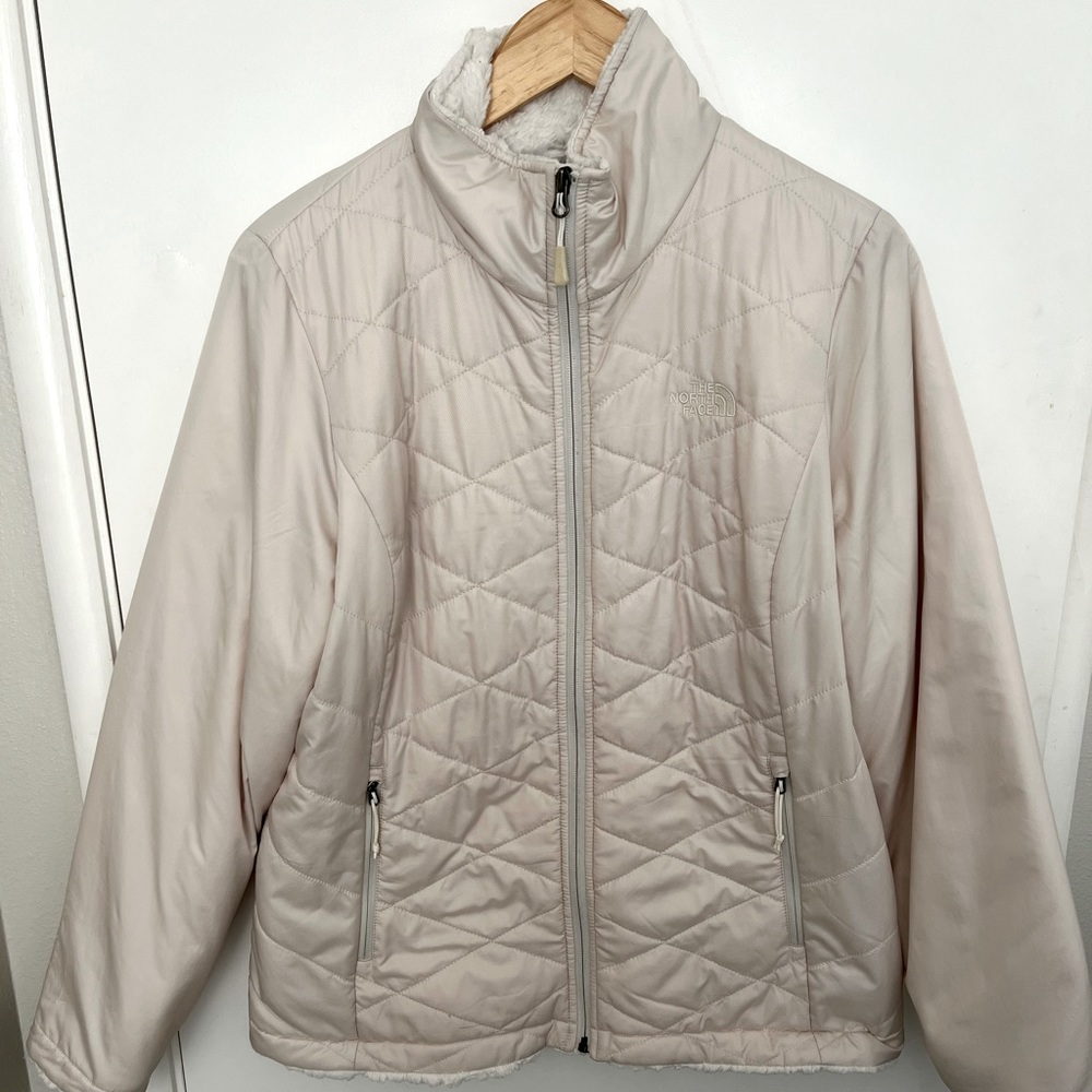 The North Face fuzzy lined jacket